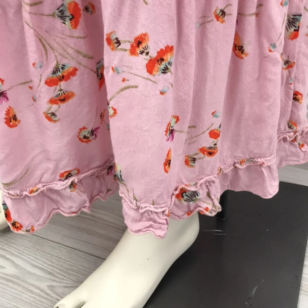 Pink Maxi Floral Dress - Picture 5 of 8